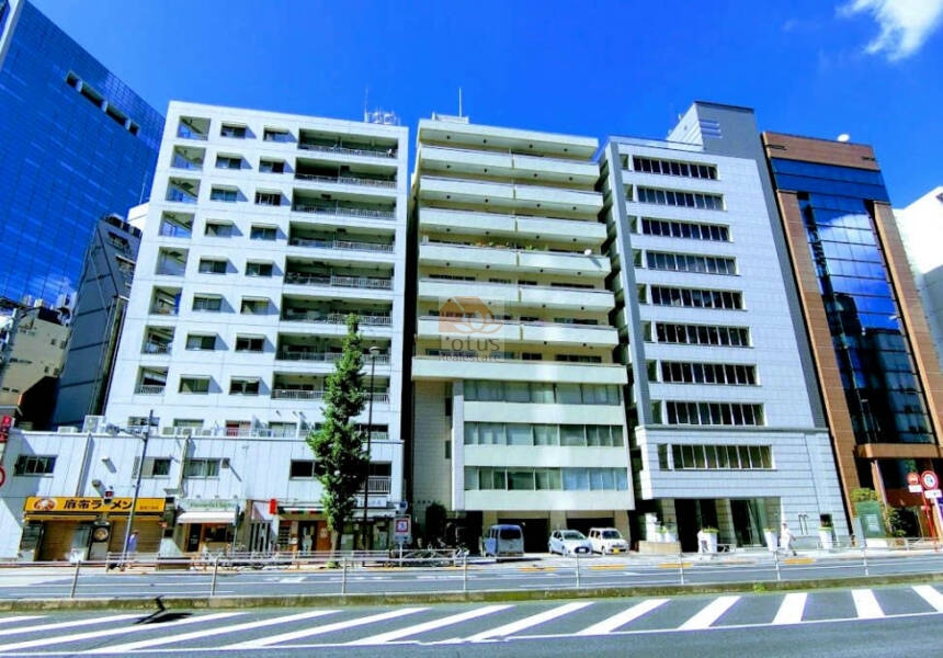 三田ハイツ外観２｜三田ハイツは、昭和46年築、11階建てのマンションです。