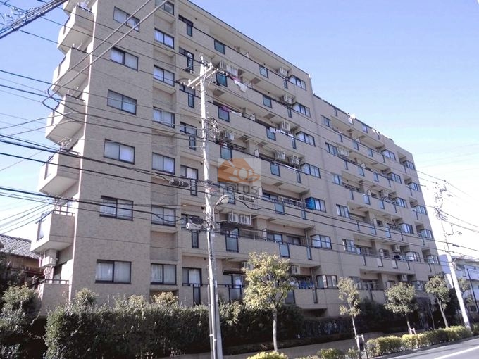 セザール亀有親水公園外観3｜セザール亀有親水公園は平成12年築、８階建てのマンションです