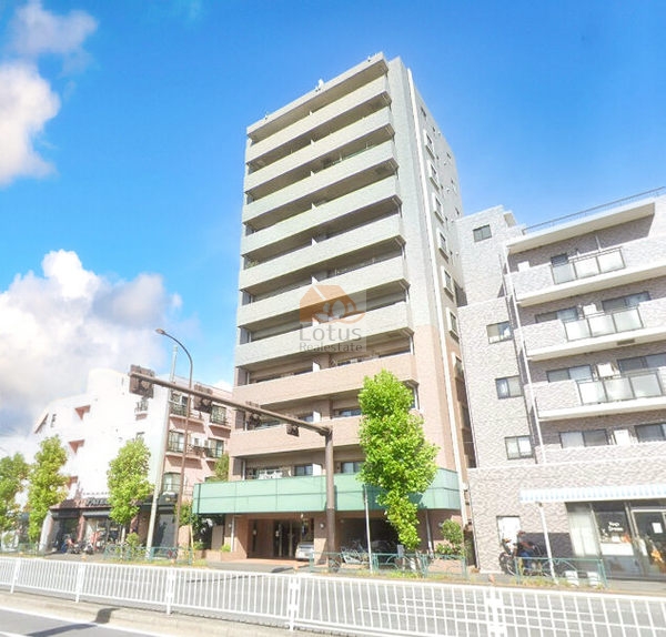 リリー一之江外観２｜リリー一之江は平成11年築、11階建てのマンションです。