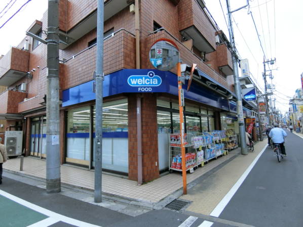 途中、ドラッグストア「セイジョー都立家政店」などもあり便利です。