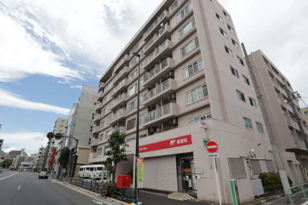 コーポ小名木川外観1｜コーポ小名木川は昭和５１年１２月築、８階建て４９戸の中古マンションです。