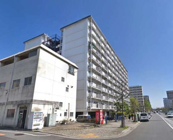 秀和亀戸天神橋レジデンス外観５｜秀和亀戸天神橋レジデンスは昭和４８年築、１１階建ての大規模マンションです。
