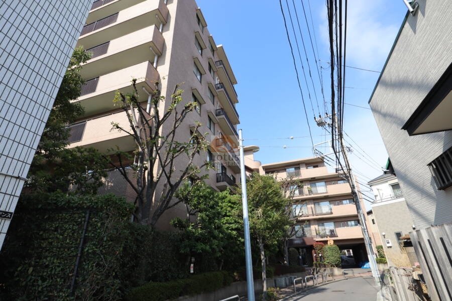 竹の塚パークホームズ外観1｜竹の塚パーク・ホームズは平成３年築の７階建てです。竹ノ塚駅が徒歩圏内です。