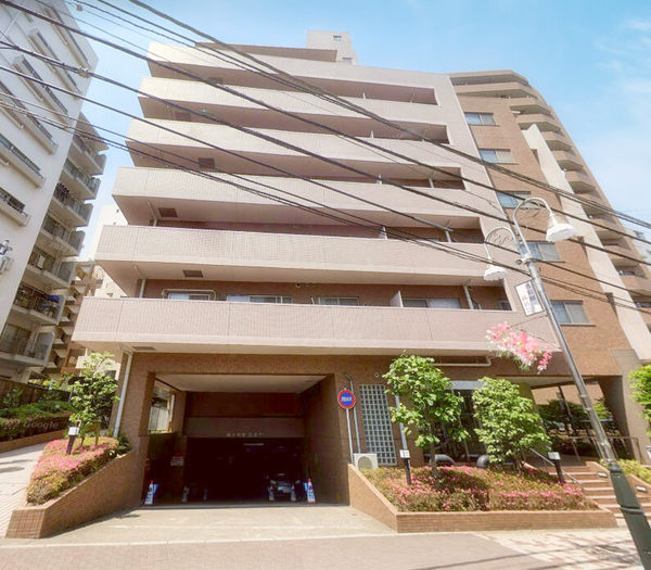 ヴィルヌーブ豊島園外観２｜ヴィルヌーブ豊島園は平成9年築、15階建てのマンションです。