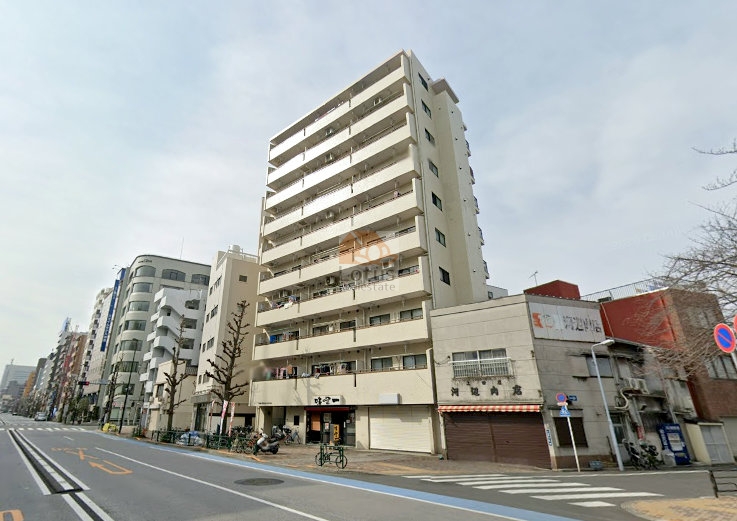 ライオンズパレス浅草外観６｜ライオンズパレス浅草は１０階建てのマンションです。
