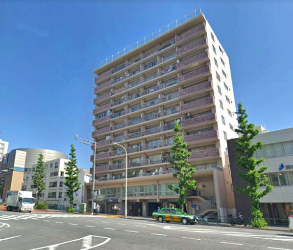 エントピア第一荻窪外観３｜エントピア第一荻窪は昭和４５年築、12階建てのマンションです。青梅街道に面しています。荻窪駅、阿佐ヶ谷駅が徒歩圏内です。