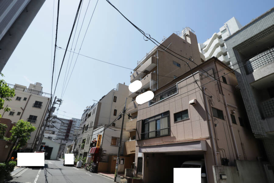 ライオンズマンション錦糸町第７外観2｜ライオンズマンション錦糸町第７は蔵前橋通りから一歩入った住宅街に位置します。最寄り駅は錦糸町です。