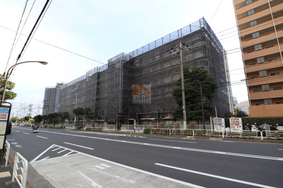 木場サニータウン大規模修繕2022｜2022年の大規模修繕の様子です。
