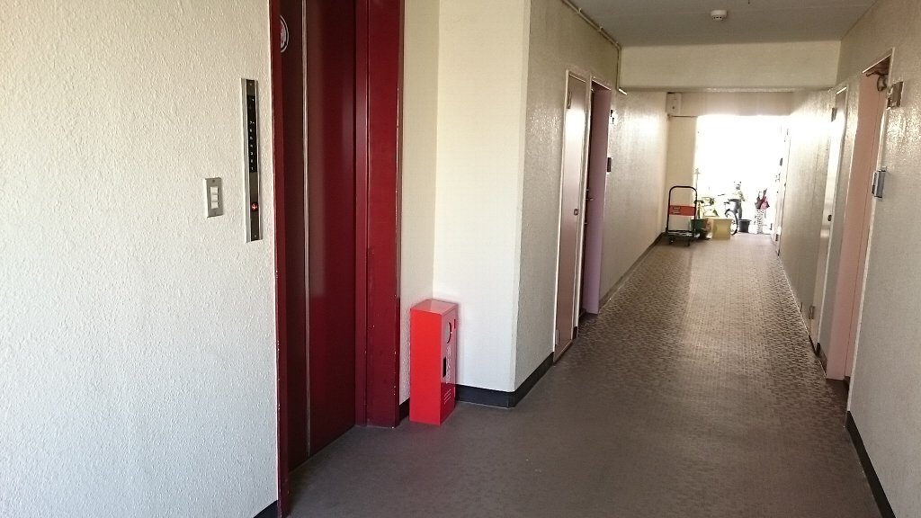 中野弥生町スカイハイツ外観共用部 (2)