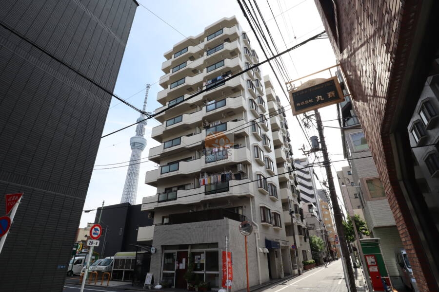 エクレール向島外観1｜エクレール向島は昭和６０年築、１０階建てのマンションです