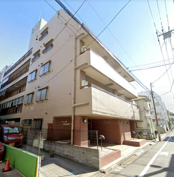 トーア第２亀戸マンション外観２｜トーア第２亀戸マンションは昭和５６年築、５階建てのマンションです。