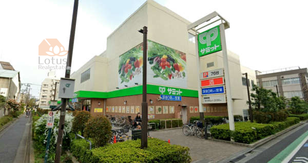 サミットストア 江戸川区役所前店｜徒歩2分に「サミットストア 江戸川区役所前店」があります。