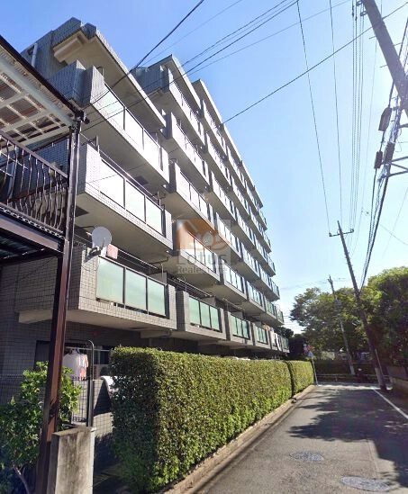 エンゼルハイム鹿浜第８外観４｜エンゼルハイム鹿浜第８は平成8年築、7階建てのマンションです。