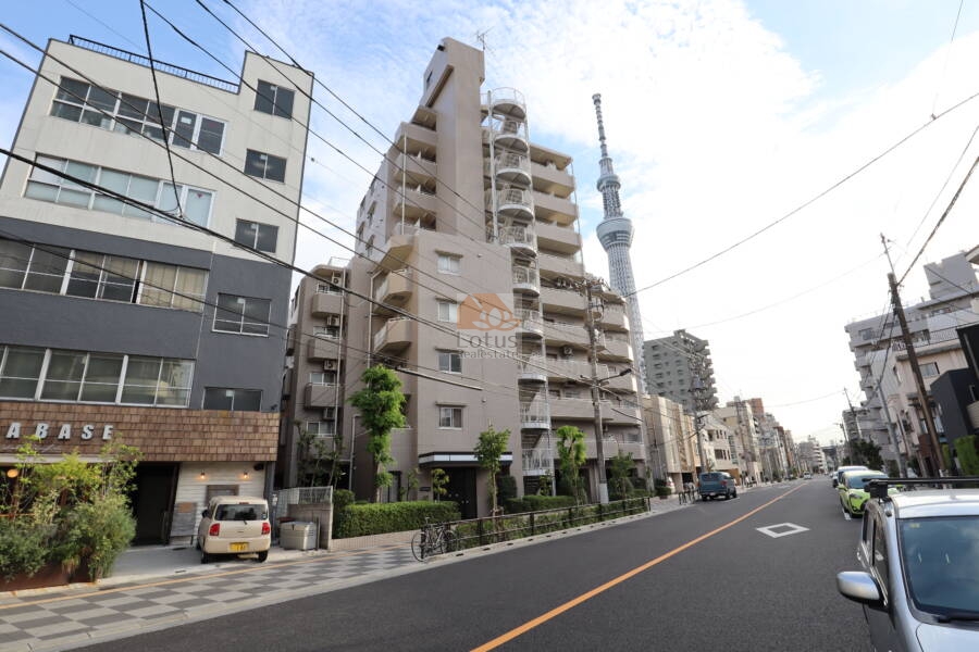 東急ドエルアルス向島外観1｜東急ドエル・アルス向島は平成５年築、地上１０階建てのマンションです。