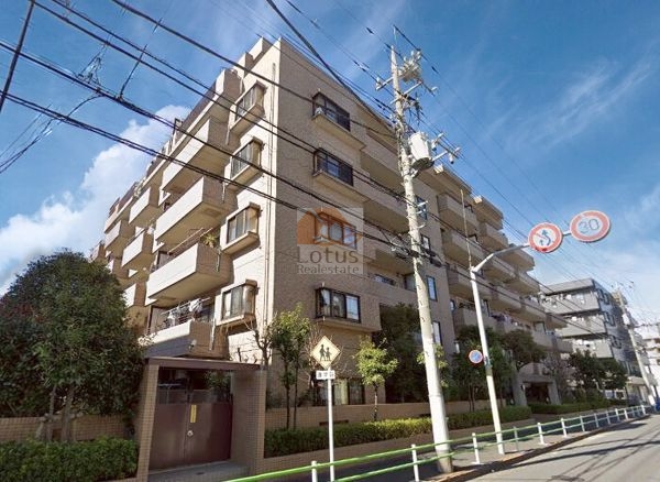 コスモお花茶屋弐番館外観３｜コスモお花茶屋弐番館は昭和63年築、6階建てのマンションです。