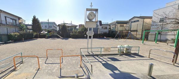 東新小岩七丁目エンゼルパーク｜南側には「東新小岩七丁目エンゼルパーク」があり、日当たり良好です。