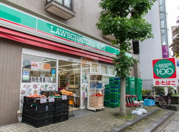ローソンストア100 松江七丁目店｜1階に「ローソンストア100 松江七丁目店」があります。