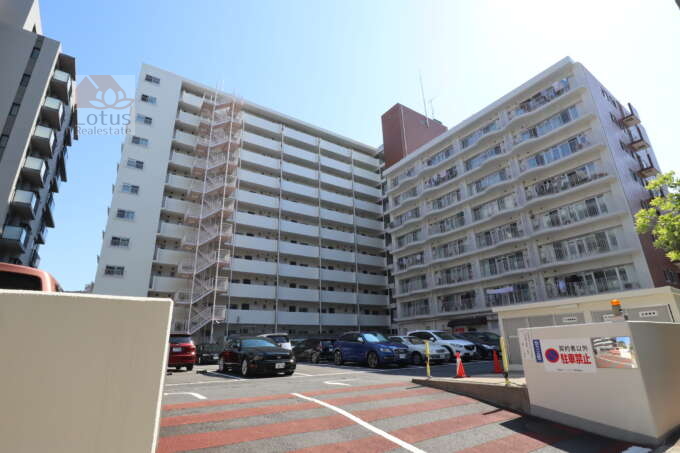 東陽サニーハイツ外観2｜東陽サニーハイツは、1977年（昭和52年）2月築、１１階建てのマンションです。