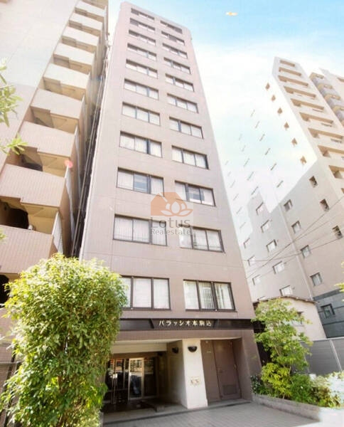 パラッシオ本駒込_外観4｜パラッシオ本駒込は平成8年築12階建てのマンションです。