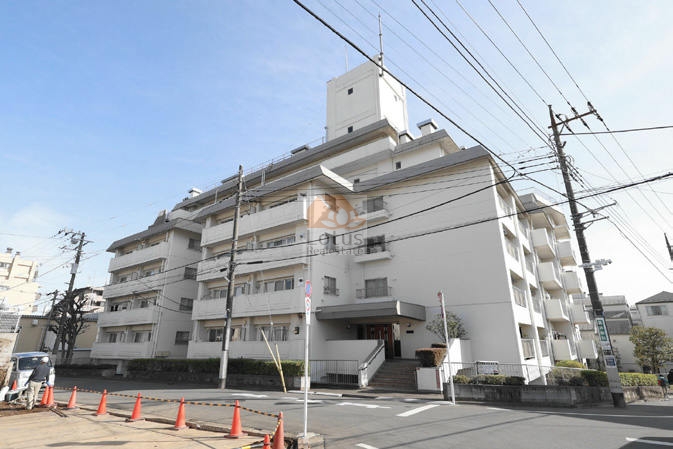 西荻台マンション外観6｜西荻台マンションは昭和４８年築、８階建てのマンションです。