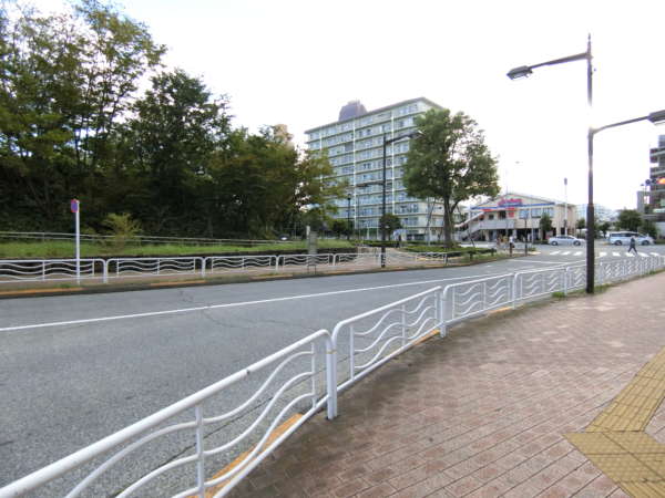 東大島ハイライズアプローチ3｜駅前にはロータリーがあります。大島小松川公園わんさか広場があります。