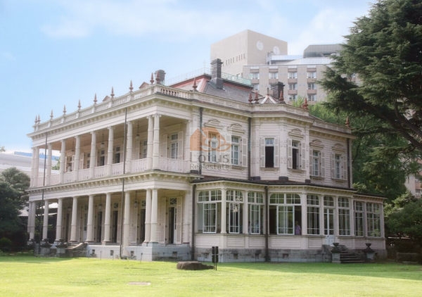 旧岩崎邸庭園2｜北側には「旧岩崎庭園」の敷地があります。