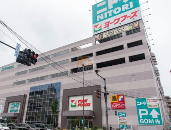 ニトリ 環七梅島店600｜徒歩5分に「ニトリ 環七梅島店」があります。