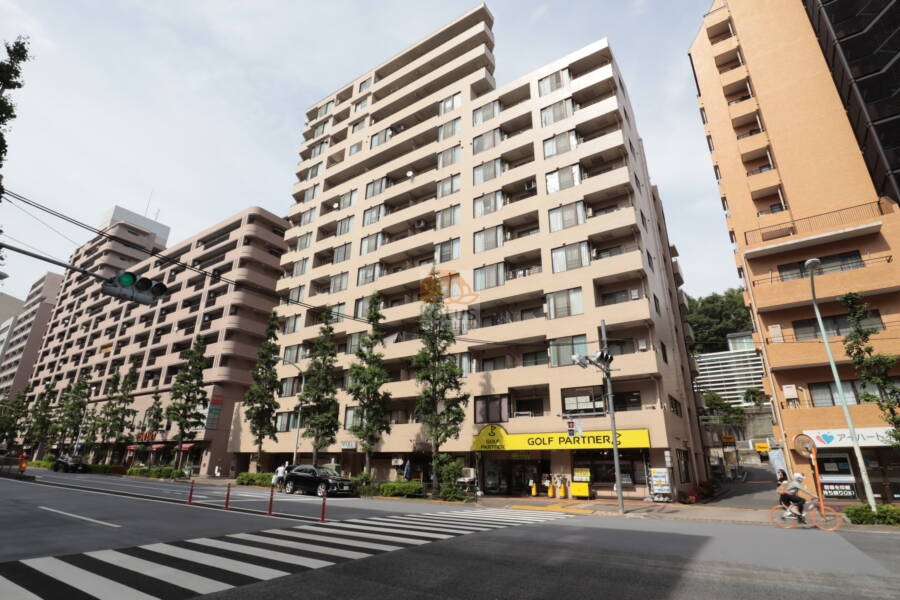 東急ドエルアルス音羽外観11｜東急ドエルアルス音羽は、昭和60年築、14階建てのマンションです。