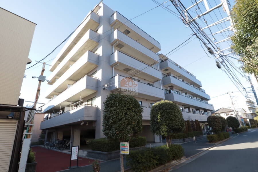 コスモ新小岩サウスコート外観11｜コスモ新小岩サウスコートは、平成2年築、6階建のマンションです。
