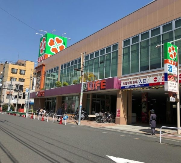 ライフ菊川店｜徒歩5分に「ライフ菊川店」があります。