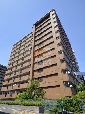浜町グランドハイツ外観４｜浜町グランドハイツは昭和５１年築、地上１３階建てのマンションです。隅田川に面した貴重な立地です。