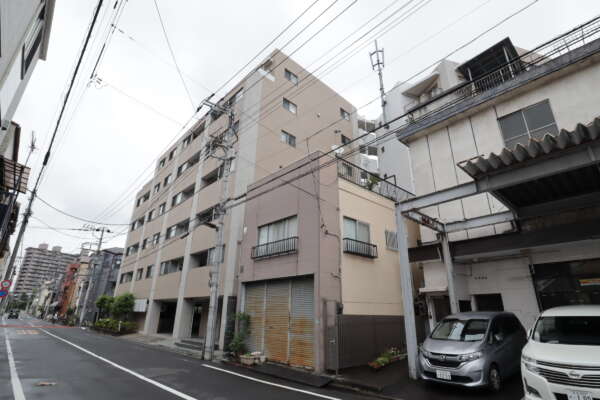 ガーデンホーム南千住ＥＸＰｌａｚａ外観2｜ガーデンホーム南千住エクスプラザの道路側の外観です。