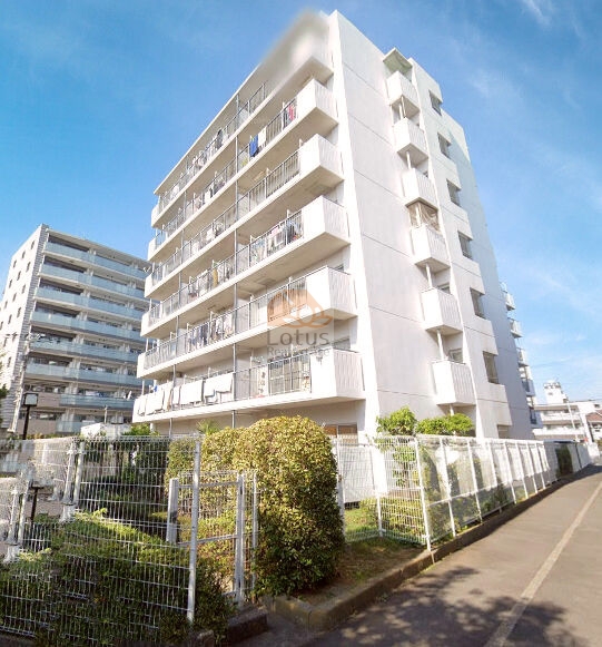 梅島芙蓉ハイツ外観３｜梅島芙蓉ハイツは1984年（昭和59年） 7月に建てられた7階建てのマンションです。