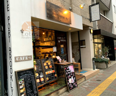 Cafe Port Brooklyn(カフェ･ポート･ブルックリン)｜「Cafe Port Brooklyn(カフェ･ポート･ブルックリン)」まで徒歩１分です。おしゃれなカフェです。