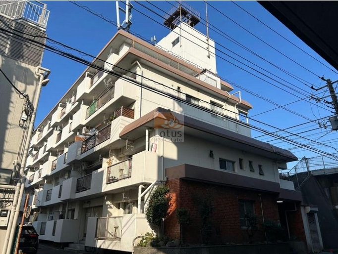 第１フジハイツ外観２｜第一フジハイツは、昭和55年築、５階建てのマンションです。