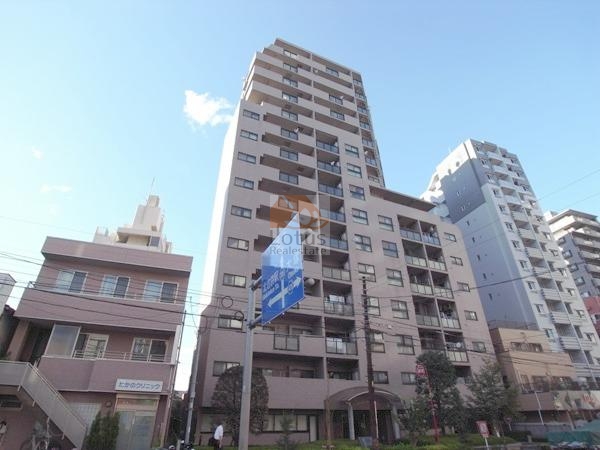 ライオンズマンション上池袋第２外観2｜ライオンズマンション上池袋第二は、1999年（平成11年） に建てられた15階建てです。広い通りに面していることもあって、建物は堂々と見えます。