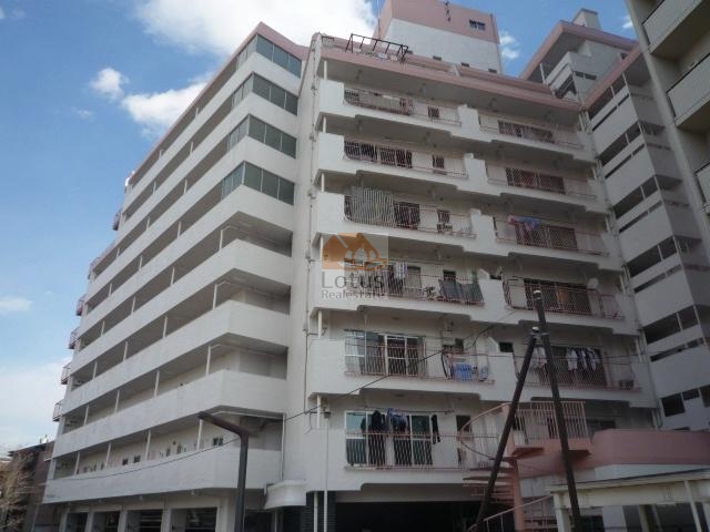 たつみ橋マンション外観 (4)｜たつみ橋マンションは昭和48年築、9階建てのマンションです。