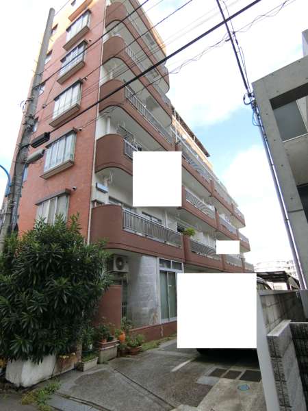 セザール東大久保外観共用部2｜南側の外観の様子です。