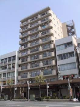 セブンスターマンション門前仲町外観｜セブンスターマンション門前仲町は昭和52年築、11階建てのマンションです。
