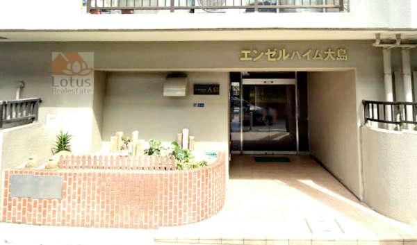 エンゼルハイム大島エントランス１｜エントランスです。