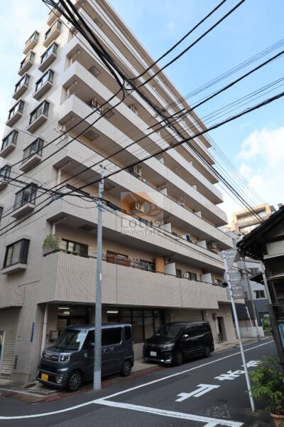 ストークマンション浅草外観2｜言問い通りを一本入った住宅地にあります。