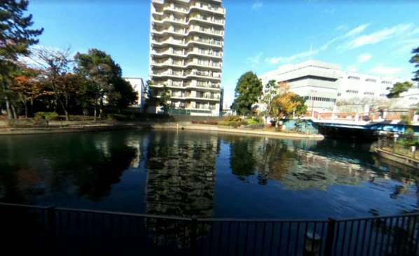 レーベンハイム東陽町アクアリア-横十間川親水公園２｜横十間川親水公園です。