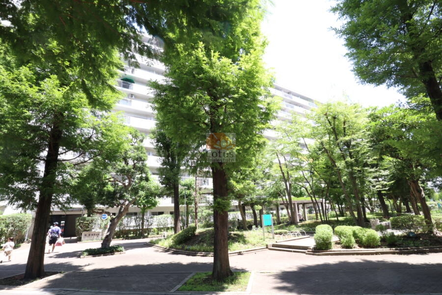ファミリータウン東陽緑の広場2｜緑が多い住環境です。