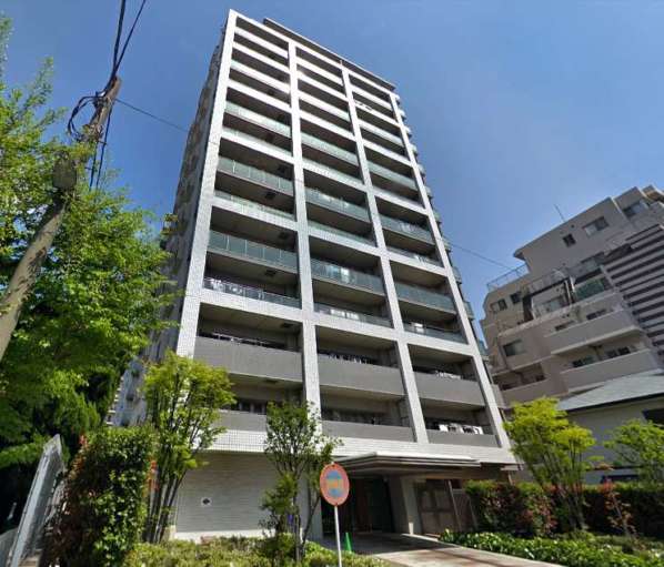 レーベンハイム東陽町アクアリア外観１｜レーベンハイム東陽町アクアリアは平成１８年築の１４階建てのマンションです。近隣に横十間川親水公園があります。大型ショッピングセンターも徒歩１０分程度です。