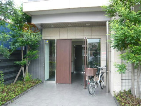 グーディッシュ竹の塚弐番館1｜エントランスはオートロック完備しています。