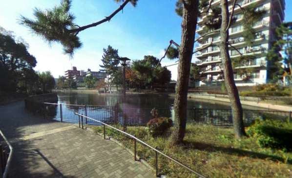 レーベンハイム東陽町アクアリア-横十間川親水公園１｜横十間川親水公園です。