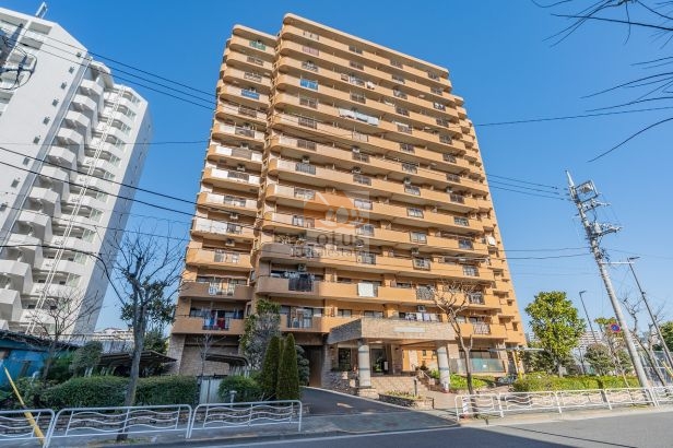 ダイアパレス潮見外観２｜ダイアパレス潮見は、平成9年築、14階建てのマンションです。