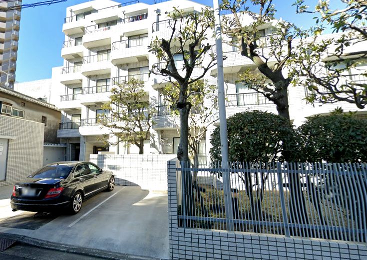 中銀第２小石川マンシオン外観４｜中銀第２小石川マンシオンは昭和57年築、６階建てのマンションです