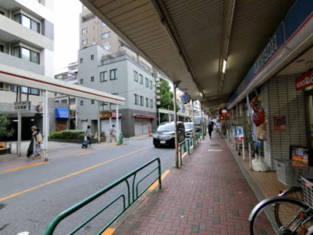 西荻窪駅の通り、北方向アプローチ6