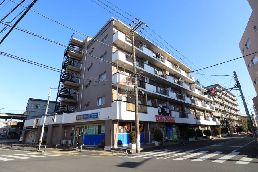 タウンハイツ亀有２号棟外観1｜タウンハイツ亀有2号棟です。
